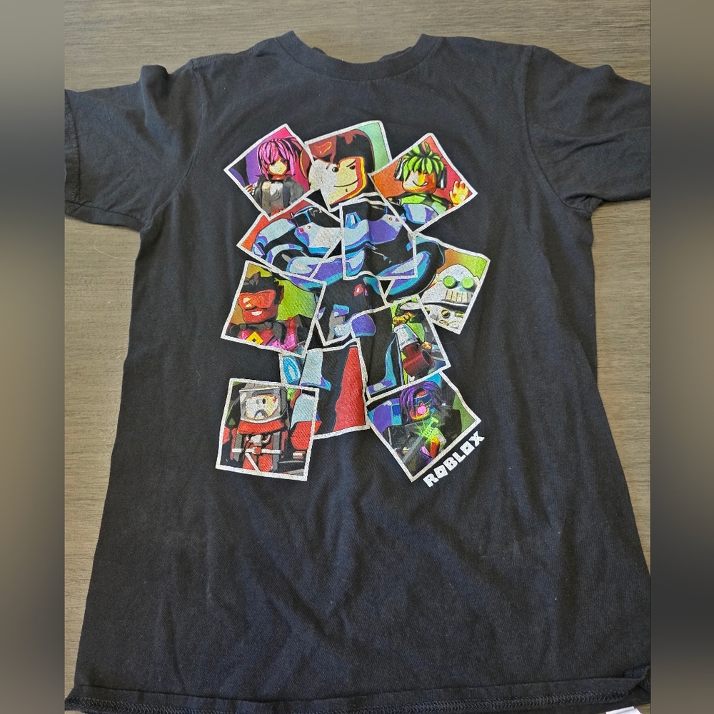 Roblox Kids Short Sleeve Graphic Tee - Black